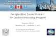 Perspective  from Mexico  Air Quality Forecasting Program