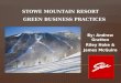 Stowe Mountain Resort Green Business Practices