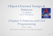 Object-Oriented Design & Patterns 2 nd  edition Cay S.  Horstmann Chapter  5 : Patterns and GUI Programming