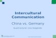 Intercultural  Communication