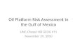Oil Platform Risk Assessment in the Gulf of Mexico