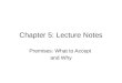 Chapter  5: Lecture Notes