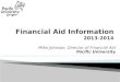 Financial Aid Information 2013-2014