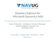 Zetadocs Express for  Microsoft Dynamics NAV