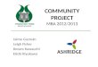 Community Project MBA  2012/2013