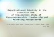 Organizational Identity in the Franchise 500:  An Exploratory Study of  Entrepreneurship, Leadership and Marketing Perspectives