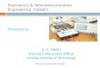 Electronics & Telecommunication Engineering  Careers