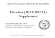 Wireless (IEEE 802.11) Supplement