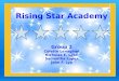 Rising Star Academy Group 2 Colette Lenaghan Nicholas E. Leon Samantha Lopez John F. Lyp