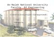 An- Najah  National University Faculty  Of Engineering civil   Department