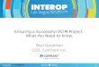 Ensuring a Successful  DCIM Project .  What  You Need to  Know