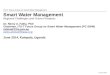 ITU-T Focus Group on Smart Water Management