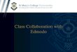 Class Collaboration with Edmodo