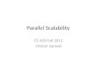 Parallel Scalability