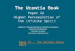 Paper 24 Higher Personalities of the Infinite Spirit