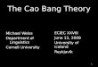The Cao Bang Theory