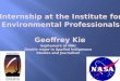 Internship at the Institute for Environmental Professionals