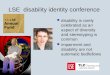 LSE  disability identity conference