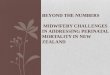 Beyond the Numbers  Midwifery  challenges in addressing perinatal mortality in New Zealand