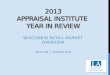 2013 Appraisal  Institute  Year in  Review