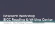 Research Workshop  SJCC Reading & Writing Center
