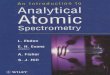 An introduction to analytical atomic spectrometry 1998 - Ebdon, Evans, Fisher & Hill
