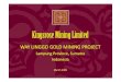 Way Linggo Gold Project Update