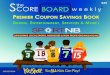 The Scoreboard Weekly Premier Coupon Book