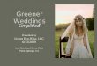 Greener Weddings