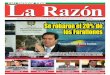 Diario La Razón miércoles 20 de junio