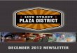 Plaza District December News!