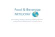 Food and Beverage Network Sales Catalog