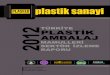 2012 Türkiye Plastik Ambalaj Malzemeleri Sektörü İzleme Raporu