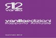 R12 Rapporto Annuale vanillaedizioni 2012