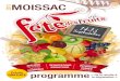 Moissac Fete des Fruits  2013 programme
