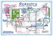 Oswestry Shopping Map Summer 2011