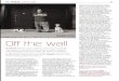 Off the wall 1/2: Feature on Franko B by aladin, Latest Art magazine March 2008 Issue 11