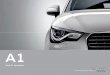 Catálogo Nuevo Audi A1 Sportback Enero 2012