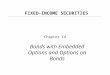 Chapter14-Bonds with embeded Options
