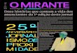 25º ANIVERSÁRIO O MIRANTE