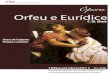 Cartaz da Récita Orfeu e Eurídice