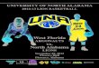 UNA Basketball Game Program 11-29