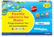 Flexible solutions for Maths