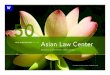 50th Anniversary Commemorative Brochure for the Asian Law Center