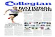 Collegian: 13 March 2012 Issue, Volume 97