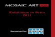 Mosaic Artist Lilian Broca Exhibition in Print 2011
