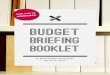Budget Briefing Book: FY2014