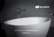 Эксклюзивные ванны из каменной массы серии “Xonyx”