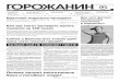 Газета "Горожанин" №14