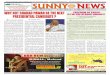 Sunny News 16th-31st May, 2012